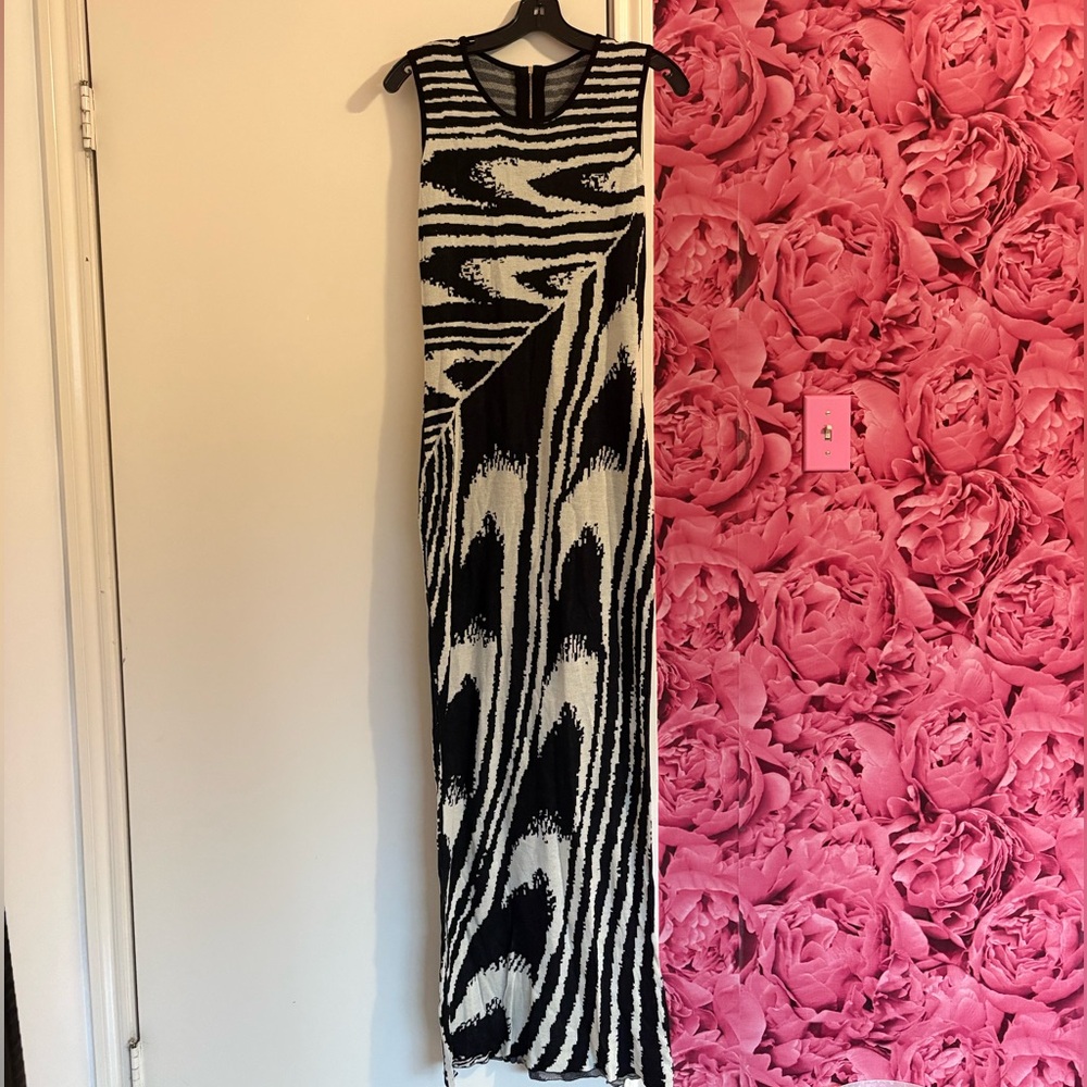 Black and White Zebra Print Dress- never worn